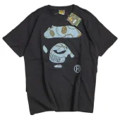 Футболка Bape Print With Chains "Black"