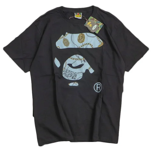 Футболка Bape Print With Chains "Black"
