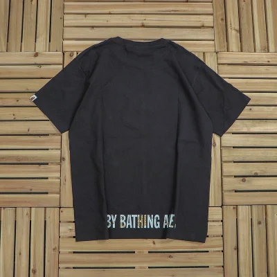 Футболка Bape Print With Chains "Black" фото № 2