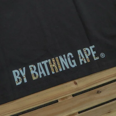 Футболка Bape Print With Chains "Black" фото № 5