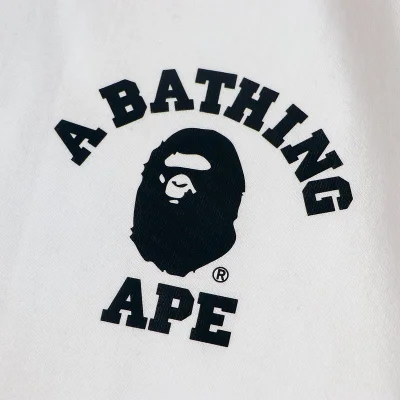 Футболка Bape Back Inscription Apes Together Strong "White" фото № 3 Футболка Bape Back Inscription Apes Together Strong "White" фото № 3
