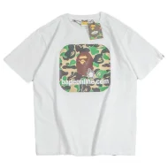 Футболка Bape Logo With Cursor "White"