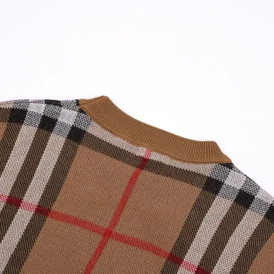 Футболка Burberry Checkered Style "Brown" фото № 5