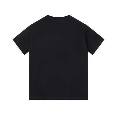 Футболка Burberry With Logo Patch Cotton "Black" фото № 2