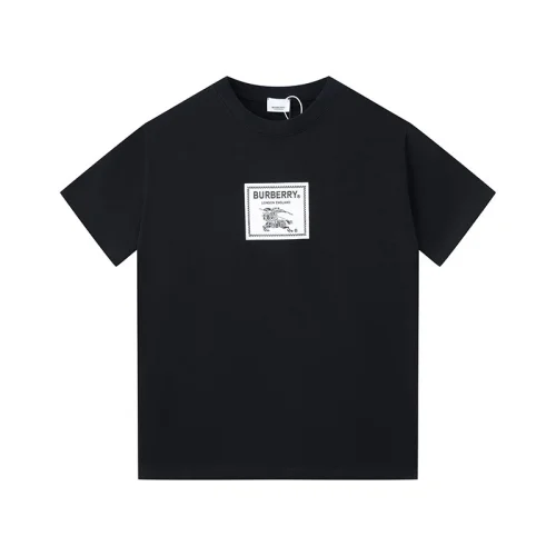Футболка Burberry With Logo Patch Cotton "Black"