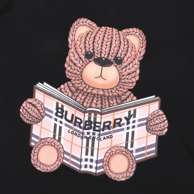 Футболка Burberry Knitted Toy With A Book "Black" фото № 2