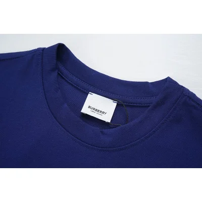 Футболка Burberry Letter In Square - Logo "Blue" фото № 2