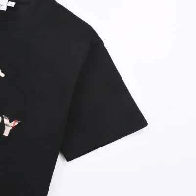 Футболка Burberry With Soft Colored Logo "Black" фото № 2