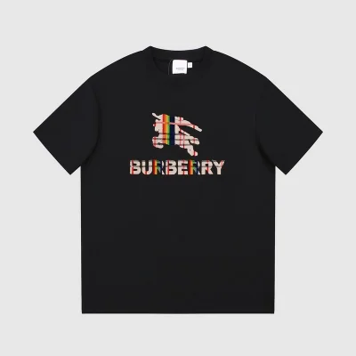 Футболка Burberry With Soft Colored Logo "Black" фото № 6