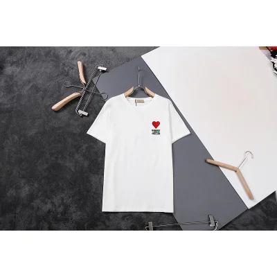 Футболка Burberry Heart Emblem "White" фото № 7