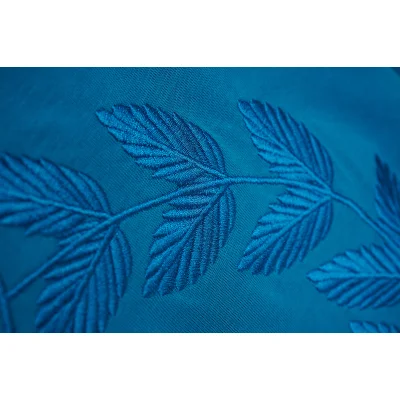 Футболка Burberry Logo With Wreath "Blue" фото № 5