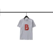 Футболка Burberry With A Letter-In-Letter Print "Gray"