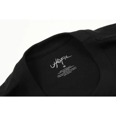 Футболка Cactus Jack Merch Unusual Font "Black" фото № 3