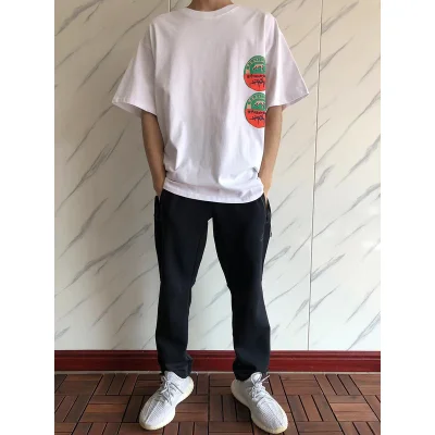 Футболка Cactus Jack Merch Two Colorful Front Circle "White" фото № 8