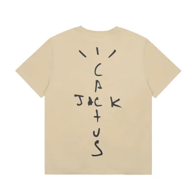Футболка Cactus Jack Sadness "Beige" фото № 2