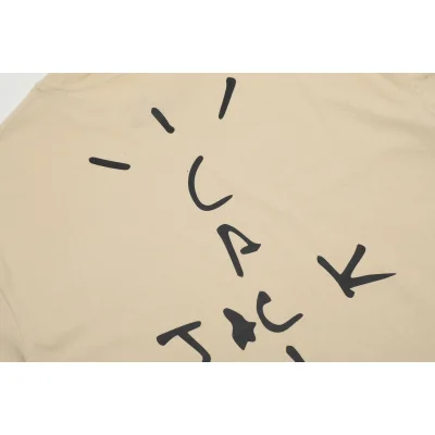 Футболка Cactus Jack Sadness "Beige" фото № 3