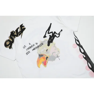 Футболка Cactus Jack Merch Fragment of Your Imagination07 "White" фото № 4