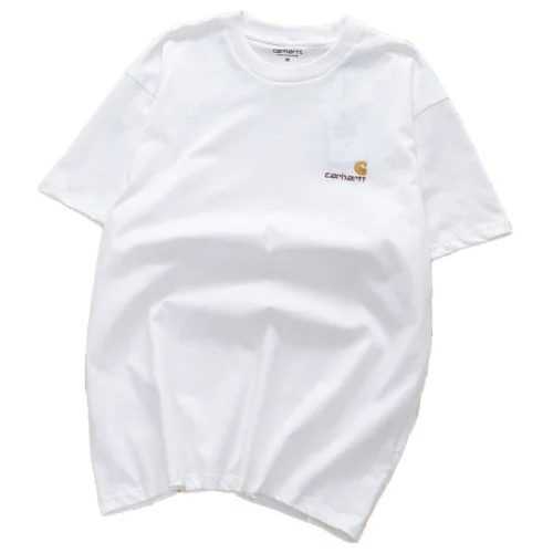 Футболка Carhartt With Text Logo - Cotton "White"
