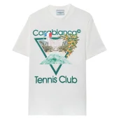 Футболка Casablanca French House Print "White"