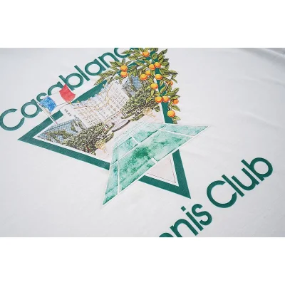 Футболка Casablanca French House Print "White" фото № 8 Футболка Casablanca French House Print "White" фото № 8