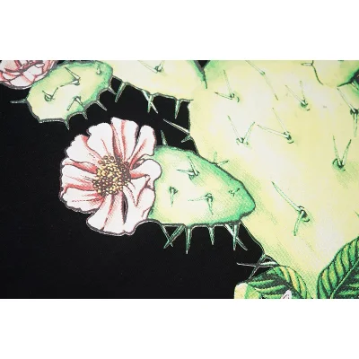 Футболка Casablanca Blooming Cactus "Black" фото № 9 Футболка Casablanca Blooming Cactus "Black" фото № 9