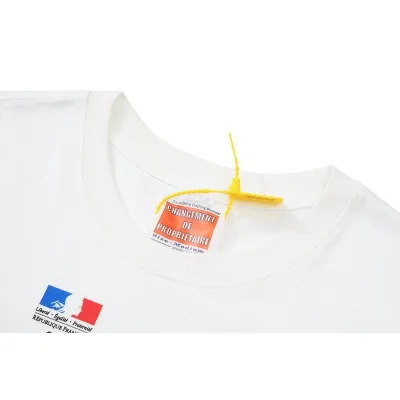 Футболка Changement De Proprietaire New World "White" фото № 5