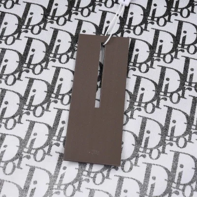 Футболка Christian Dior Half Painted "White/Gray" фото № 3