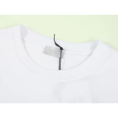 Футболка Christian Dior With Butterflies "White" фото № 2