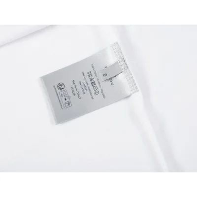 Футболка Christian Dior With Butterflies "White" фото № 3