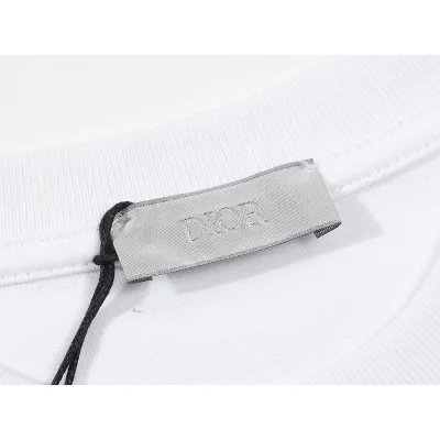 Футболка Christian Dior Colorful Logos "White" фото № 3