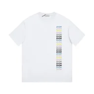 Футболка Christian Dior Colorful Logos "White"