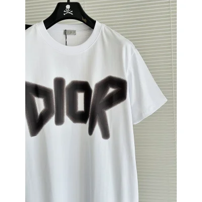 Футболка Christian Dior Big Logo "White" фото № 3