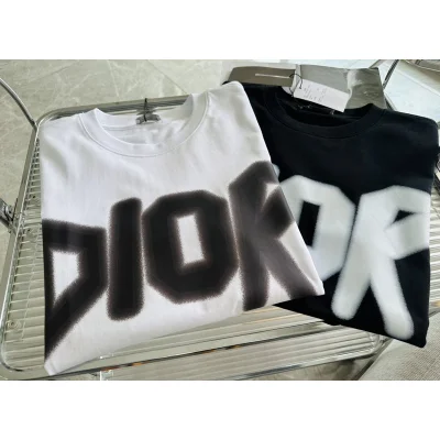 Футболка Christian Dior Big Logo "White" фото № 5