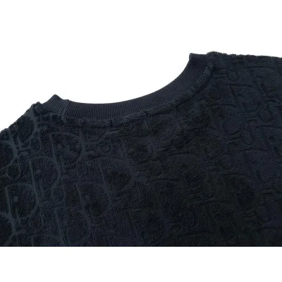 Футболка Christian Dior Jacquard Dior Print "Black" фото № 3