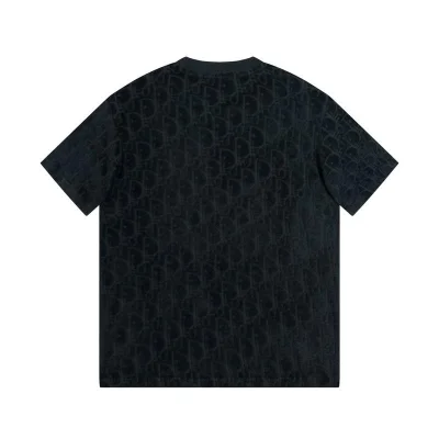 Футболка Christian Dior Jacquard Dior Print "Black" фото № 2