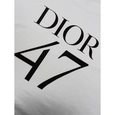 Футболка Christian Dior Frontside Logo Dior 47 "White" фото № 3