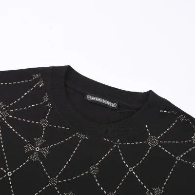 Футболка Chrome Hearts With Logo And Bound Print "Black" фото № 7