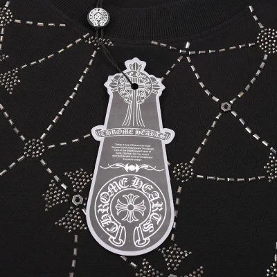 Футболка Chrome Hearts With Logo And Bound Print "Black" фото № 9