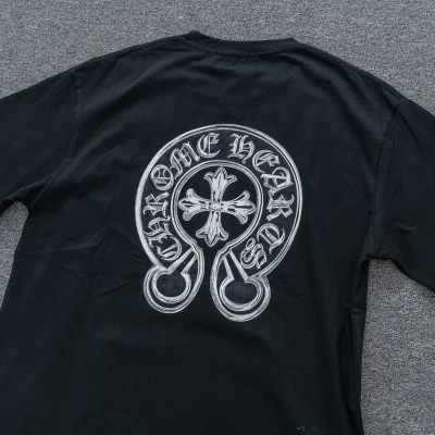 Футболка Chrome Hearts With Openwork Cross - Luminous "Black" фото № 2 Футболка Chrome Hearts With Openwork Cross - Luminous "Black" фото № 2