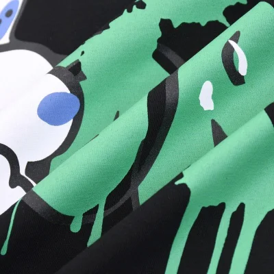 Футболка Dior Splashed Paint "Black" фото № 8