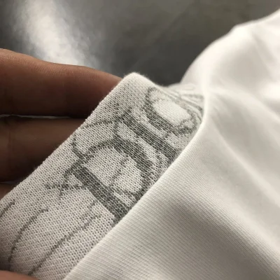 Футболка Dior With Designer Patch And Pocket "White" фото № 2
