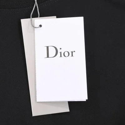 Футболка Dior Harmony Of Nature "Black" фото № 6