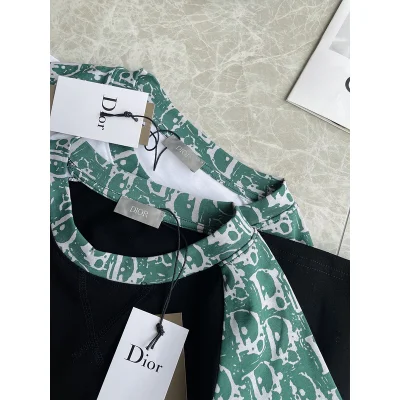 Футболка Dior Mint Sleeve "Black" фото № 8