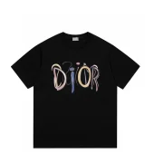 Футболка Dior Logo Color Stroke "Black"
