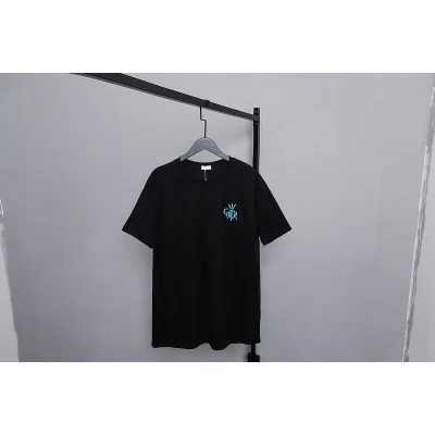 Футболка Dior Logo Letter On Letter "Black" фото № 2