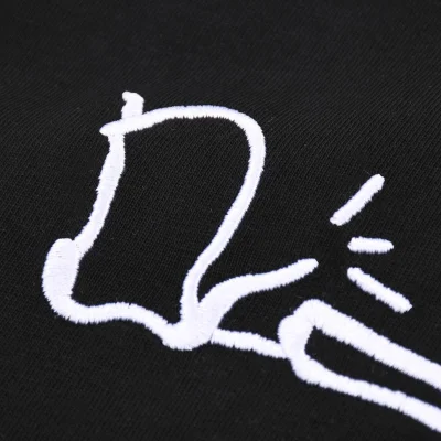 Футболка Dior Incomprehensible Inscription "Black" фото № 6