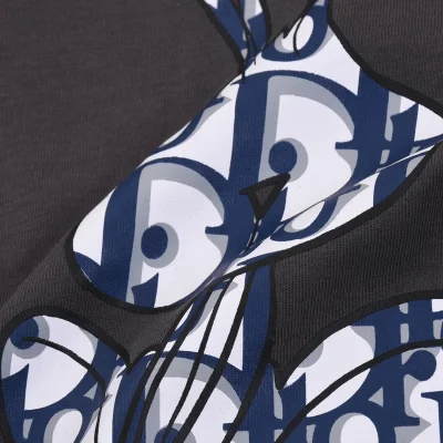 Футболка Dior With A Rabbit Logo "Gray" фото № 8