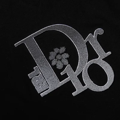 Футболка Dior With Soft Logo "Black" фото № 4