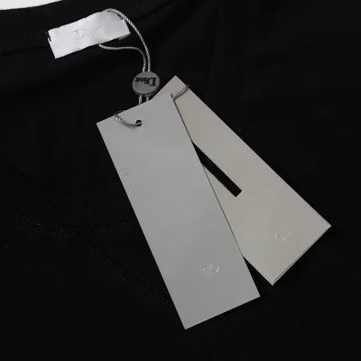 Футболка Dior With Soft Logo "Black" фото № 3
