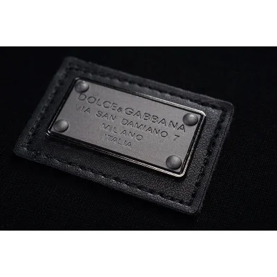 Футболка Dolce Gabbana Nameplate "Black" фото № 4